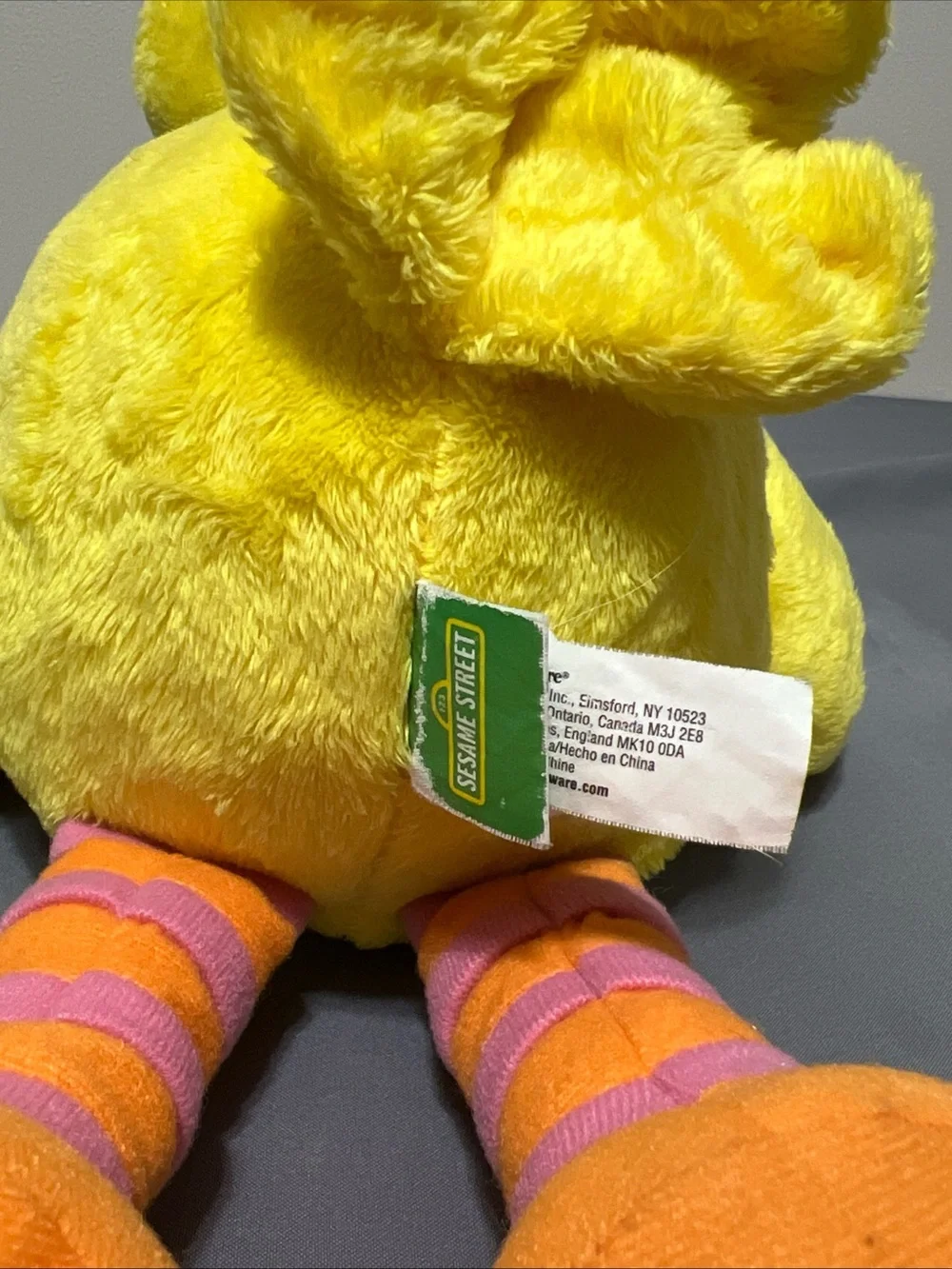 Sesame Street Big Bird 15” Plush 2017 Sesame Workshop